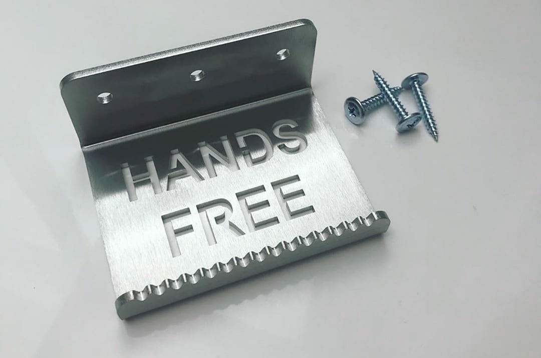 Hands free door openers cut by SendCutSend