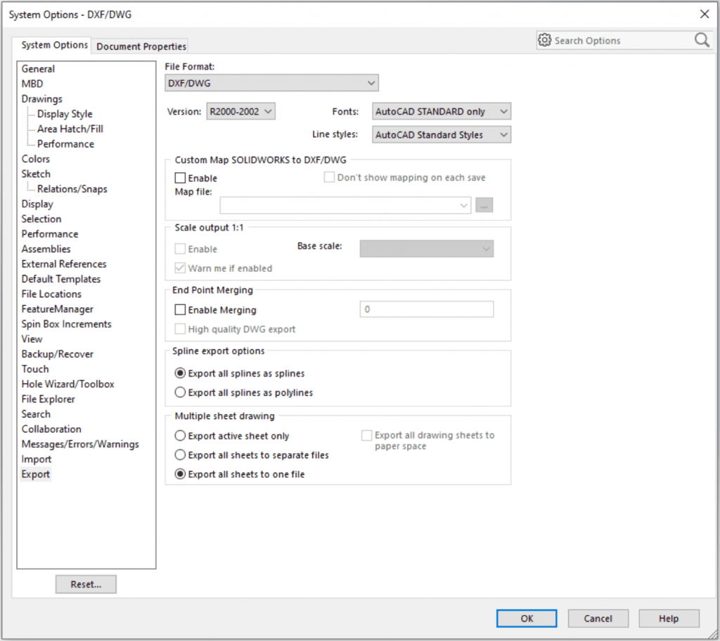 Exporting To Dxf From Solidworks Sendcutsend Exporting To Dxf From Solidworks Sendcutsend