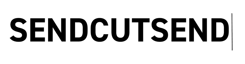 Type the word "SendCutSend" in all caps