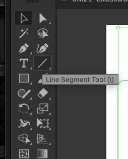 Use the line segment tool to create your bend lines