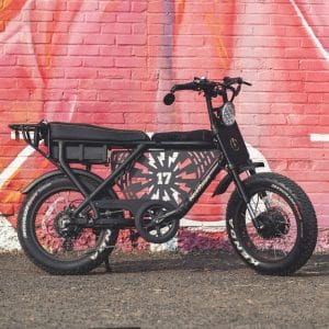 Electric bike with powder coated, custom cut panels from SendCutSend