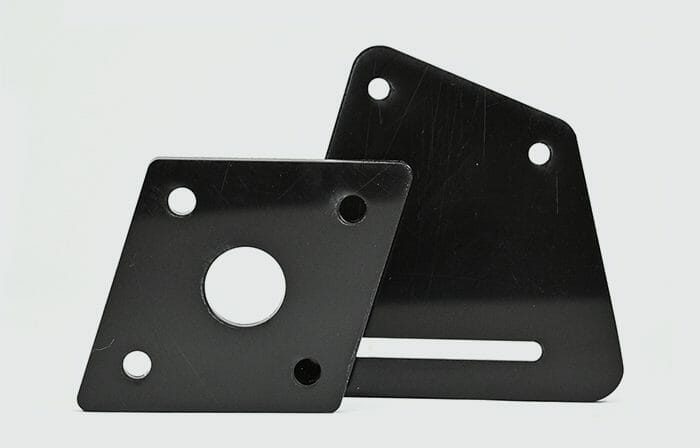 Image of two Delrin parts