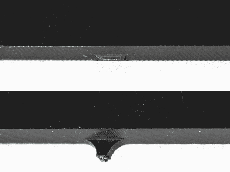 Delrin tabs