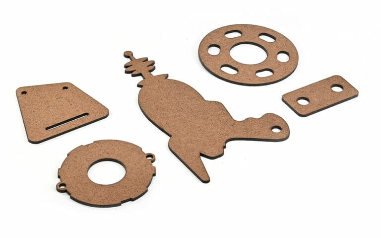 SendCutSend offers custom hardboard laser cutting services