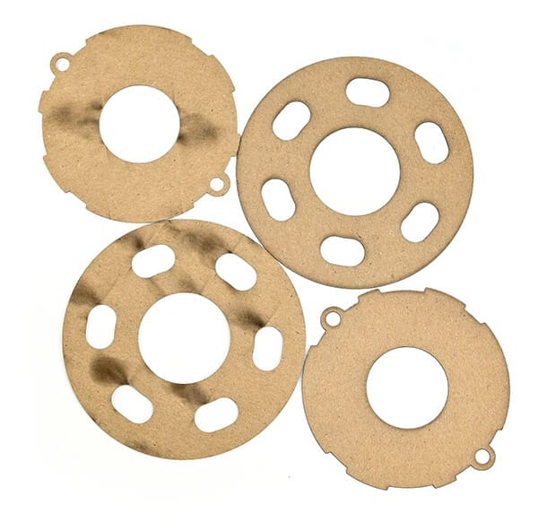 Custom laser cut parts from .030"chipboard