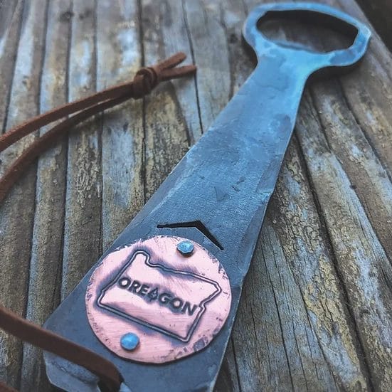 bottle opener as a laser cut holiday gift