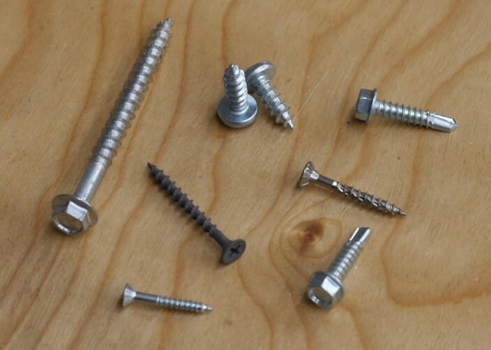 Various screws