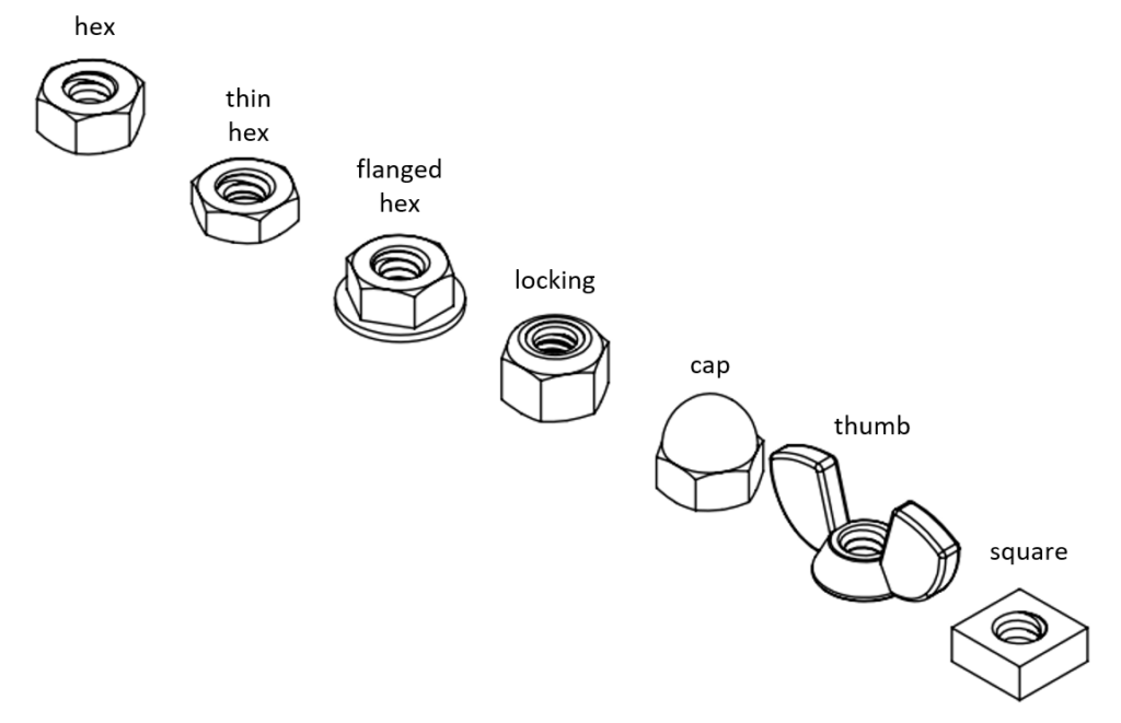 Types of nuts