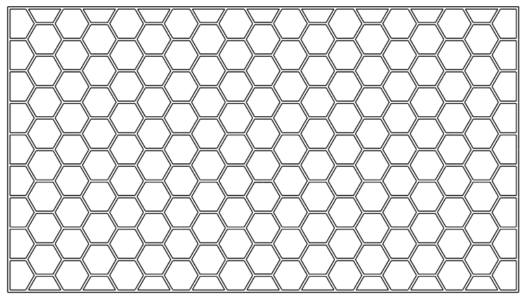 Geometric design example for laser cutting