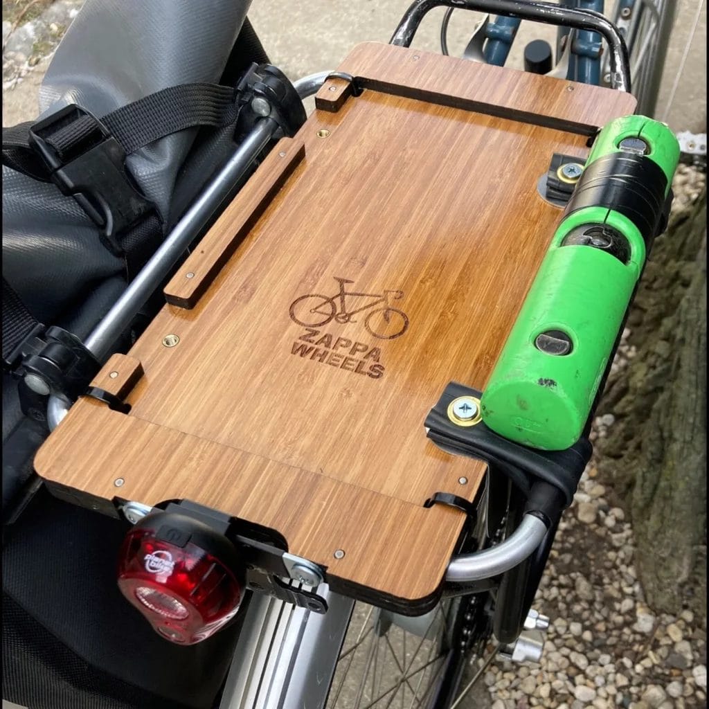 an eco friendly way to transport things on your bike with this cargo carrier