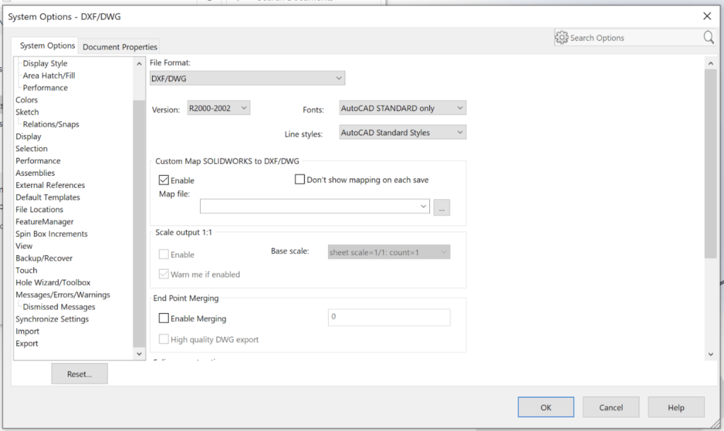 For the Map file option, choose the downloaded map file. Click on the button with three dots to locate the file.