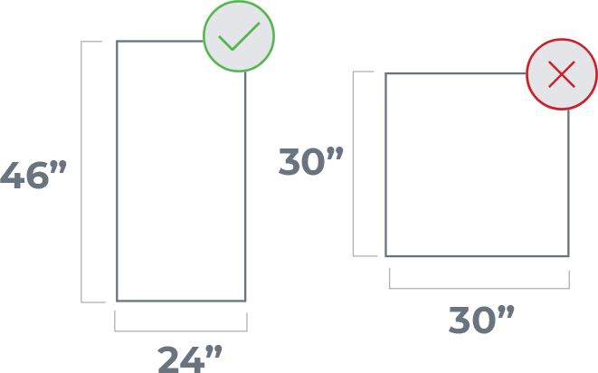 Largest overall flat part size for deburring