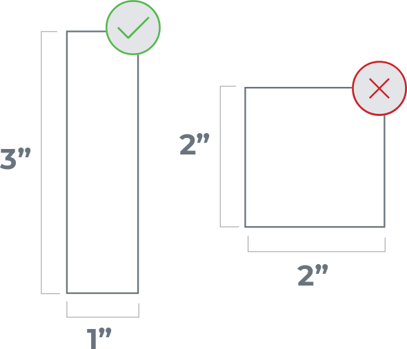 Smallest overall flat part size for deburring