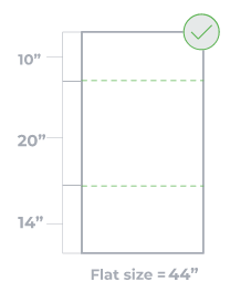 SendCutSend's maximum flat size for bending