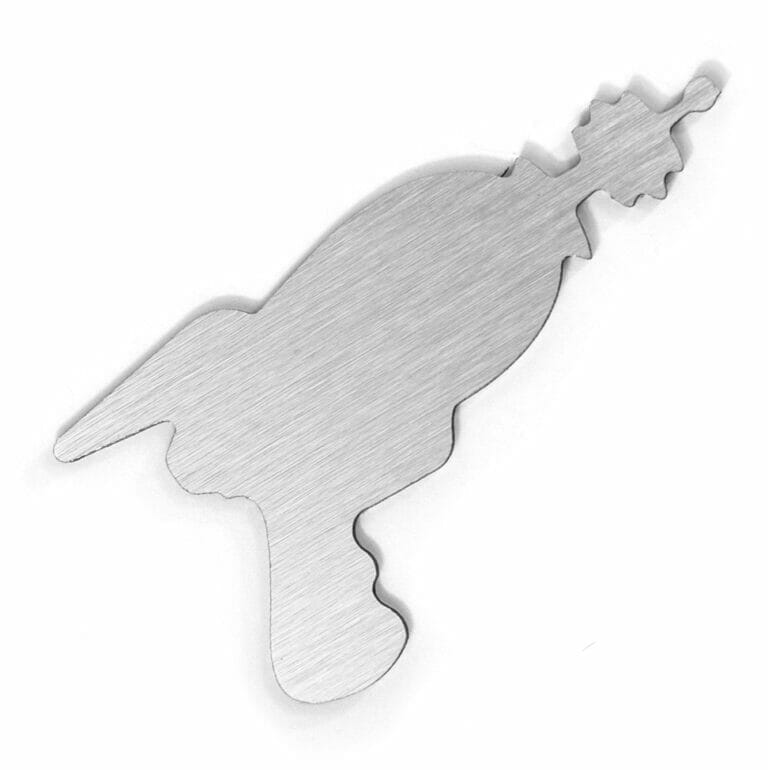 Brushed ACM top side