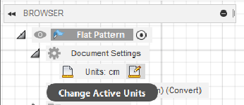Change active units in Fusion