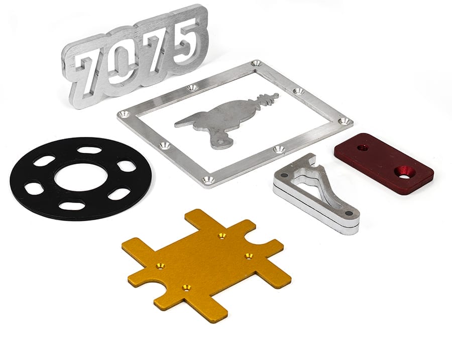 Get custom laser cut 7075 aluminum parts from SendCutSend