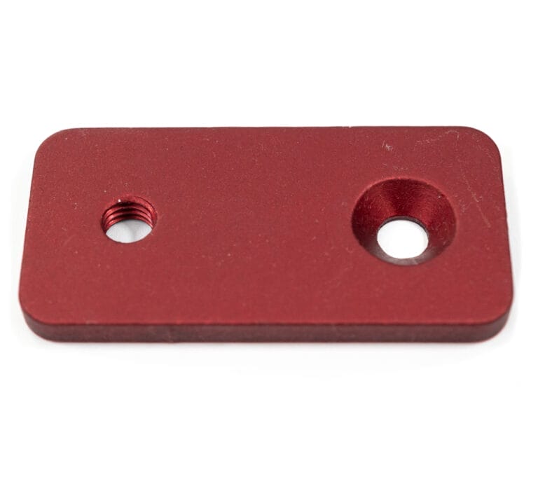 Tumble + Anodizing + Tapping + Countersinking