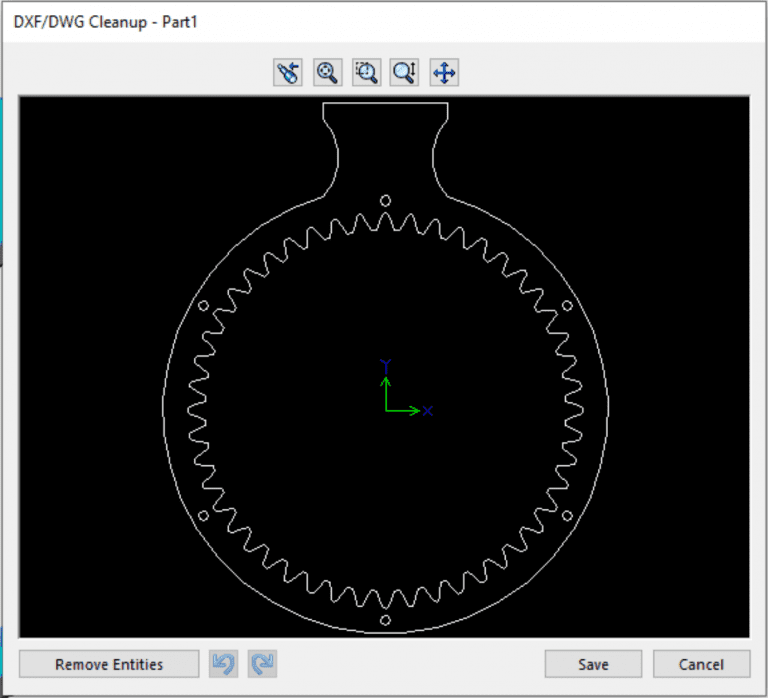 removing unwanted lines from file preview in Solidworks