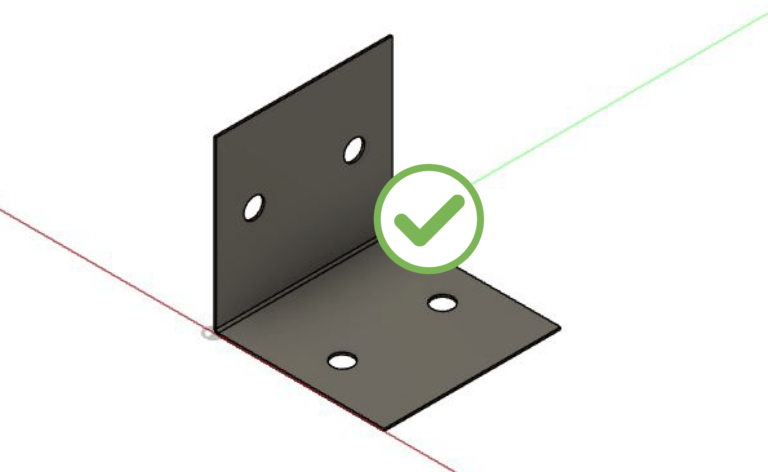 The base of this part is flat to the XY plane.