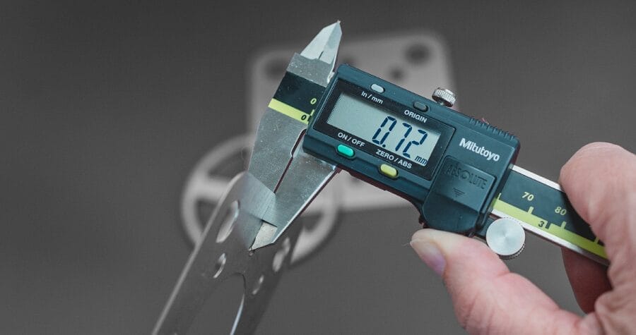 We provide material thickness tolerances so you can plan accordingly.