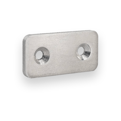 Countersinking is available for on a variety of sheet metal and plastic materials at SendCutSend