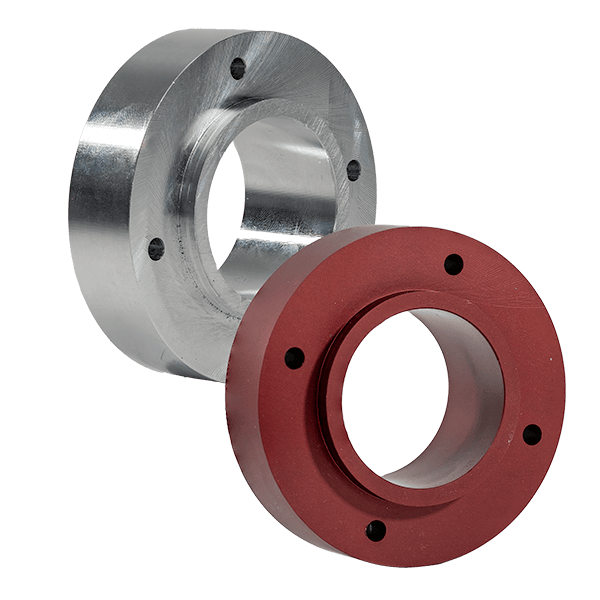 Unfinished | Media Blasted + Anodized